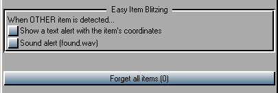 ClickSaver tab: IotG (Items on the Ground), Easy Item Blitzing